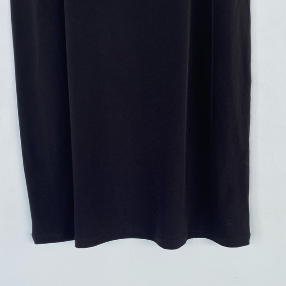 Michael Michael Kors Little Black Dress gold accents Womens size M - Picture 3 of 8